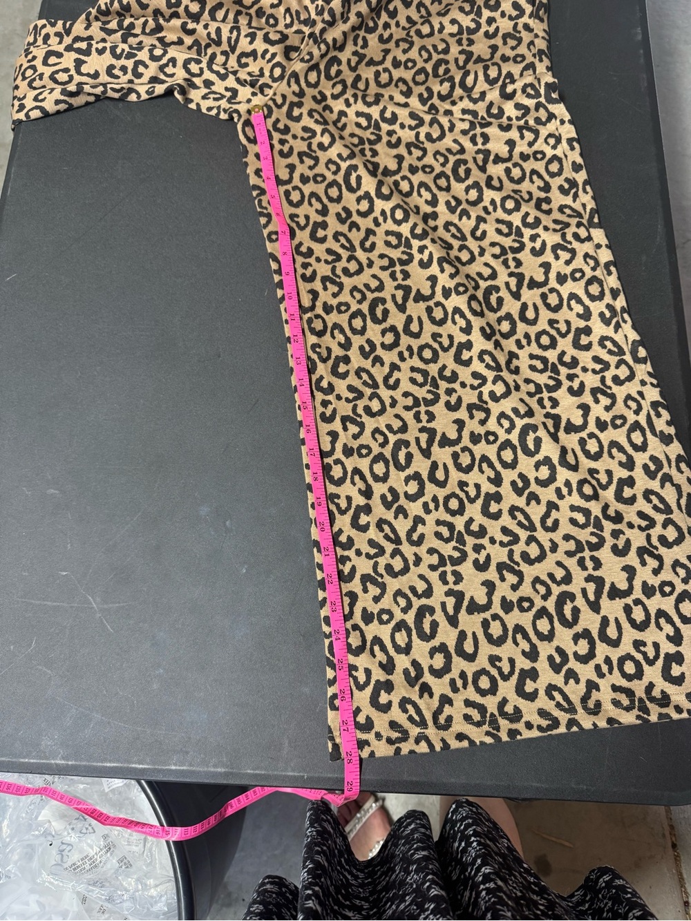 CIDER Women Leopard Print Wide Leg Lounge Pants XL New - Picture 3 of 5
